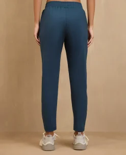 NYKD By Nykaa Cotton Comfort Pants-NYAT502-Blue