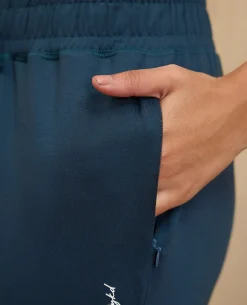 NYKD By Nykaa Cotton Comfort Pants-NYAT502-Blue