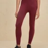 Nykd By Nykaa Seamfree Game Changer Booty Leggings -NYK406-Maroon
