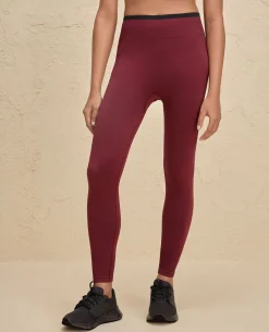 Nykd By Nykaa Seamfree Game Changer Booty Leggings -NYK406-Maroon