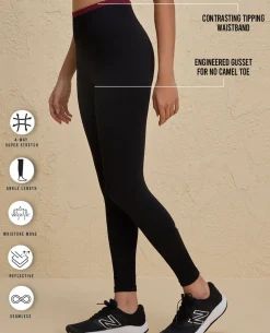 Nykd By Nykaa Seamfree Game Changer Booty Leggings -NYK406-Jet Black