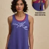 Nykd By Nykaa Summer Essential Cotton Slub Longline Tank -NYAT034-Blue