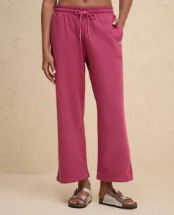 Nykd By Nykaa Summer Essential Comfort Cotton Terry Lounge Pants -NYLE606-Grape