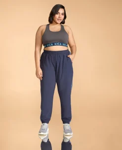 Printed Lightweight Tracks Navy