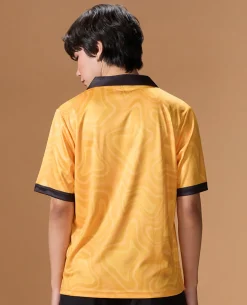 Quick-Dry Jersey For Sports & Gym Yellow