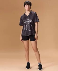 Quick-Dry Jersey For Sports & Gym Black