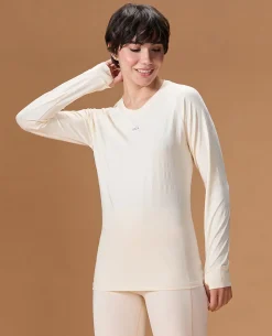 Regular Fit Basic Full Sleeve Top White