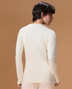 Regular Fit Basic Full Sleeve Top White
