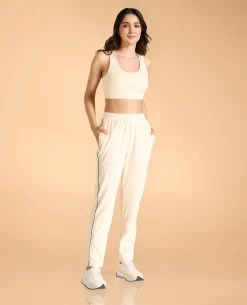Second SKN Solid Workout Pants For Women