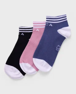 Soft Cotton Anti Lazy Club Crew Socks Multicolor - Pack Of 3