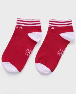 Soft Cotton Anti Lazy Club Crew Socks Pink