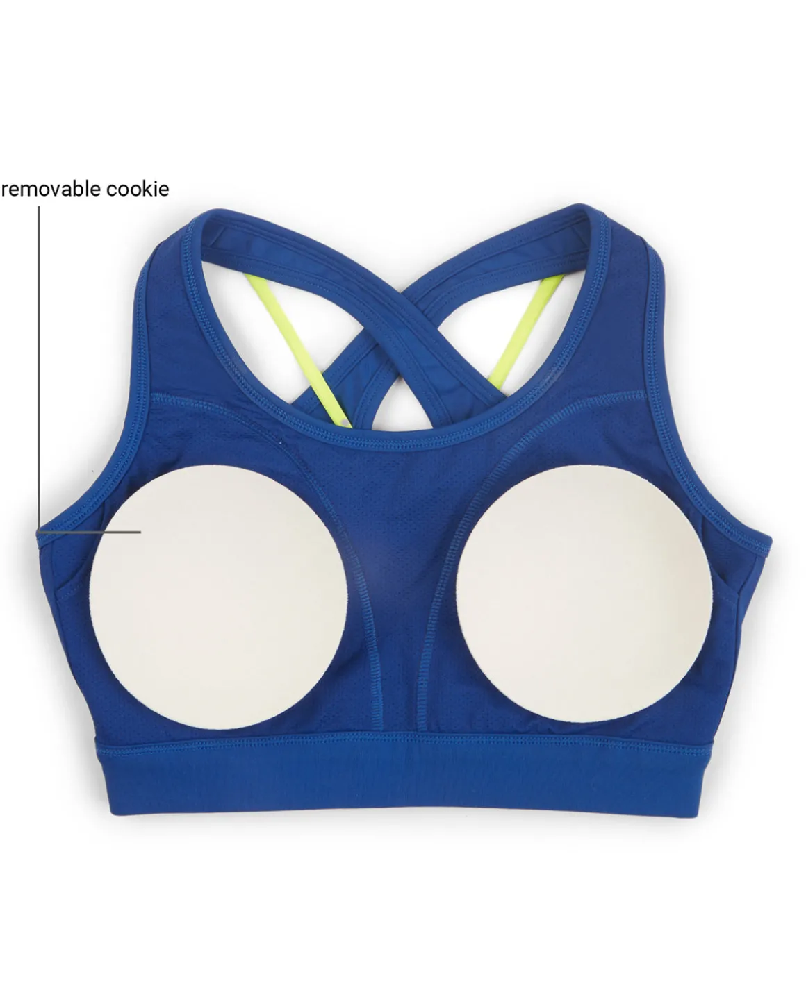 Sports Bra with Criss-cross straps and Back Closure - NYK310- Surf The Web