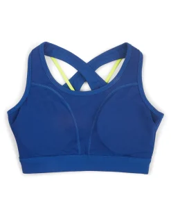 Sports Bra with Criss-cross straps and Back Closure - NYK310- Surf The Web