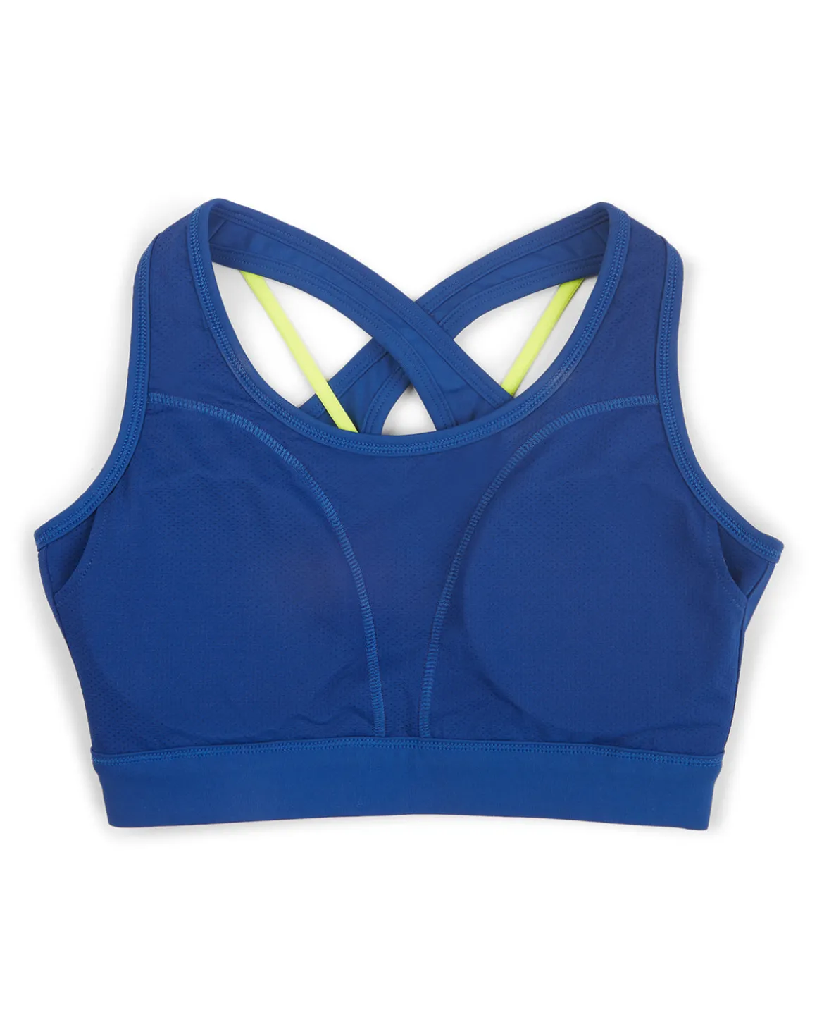 Sports Bra with Criss-cross straps and Back Closure - NYK310- Surf The Web