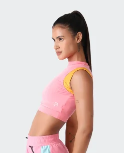 Vista Pink Crop Top