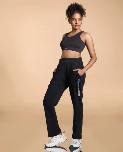 Women Cotton Straight Pants