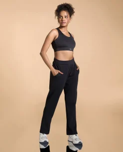 Women Cotton Straight Pants