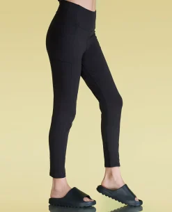 Women Cotton Stretchable Leggings with Pockets