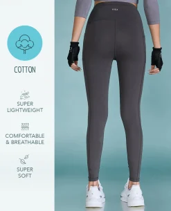 Women Cotton Stretchable Leggings with Pockets