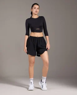 Women Running Stride Sports Shorts