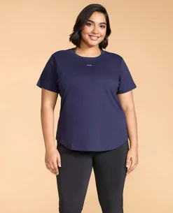 Women Solid Cotton Essential Top