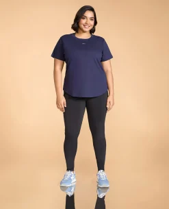 Women Solid Cotton Essential Top