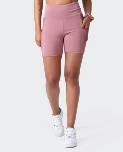 Women Sports Gym Shorts with Pockets