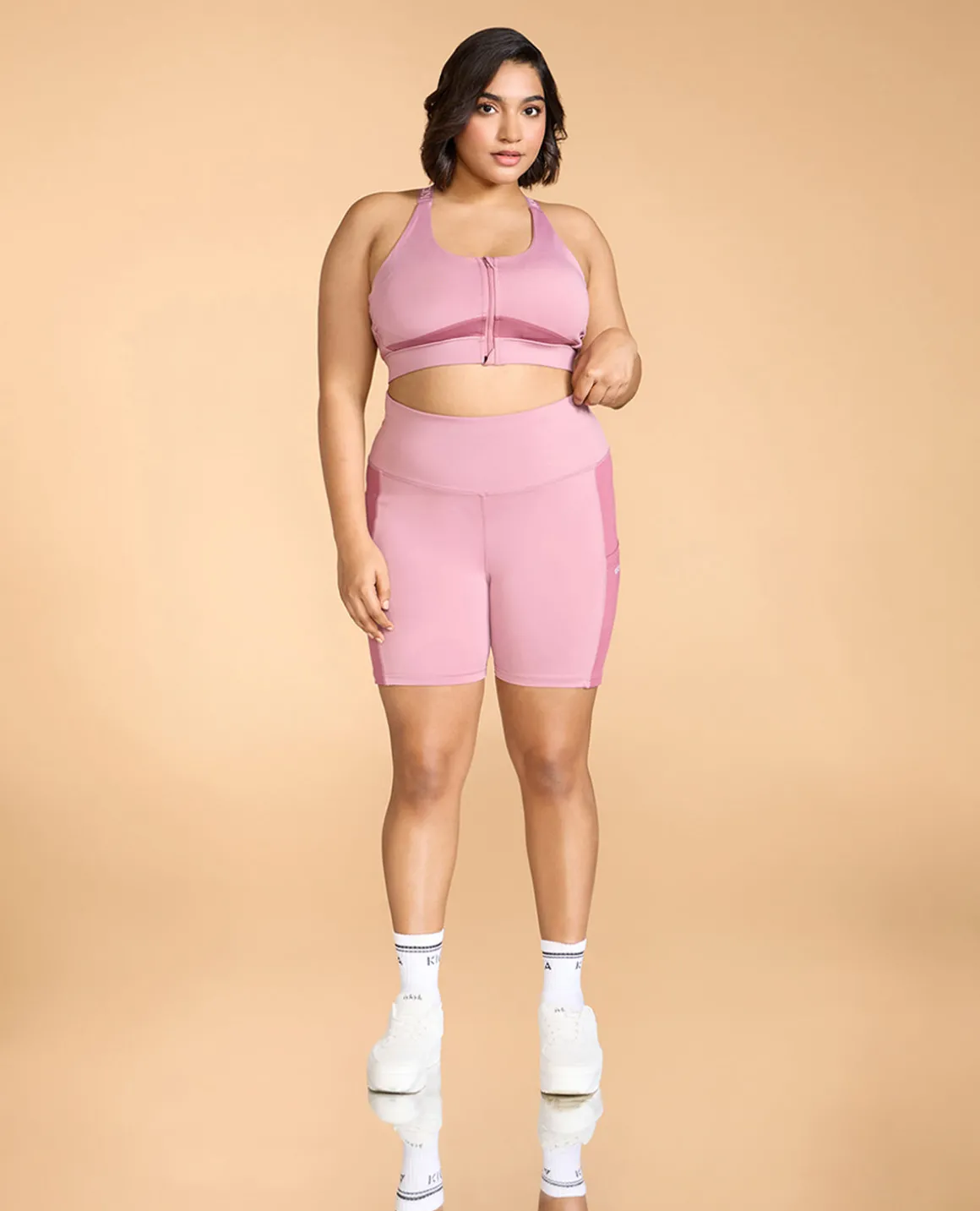 Women Sports Gym Shorts with Pockets