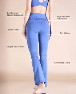 Women Stretchable Flared Pants