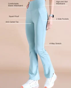 Women Stretchable Flared Pants