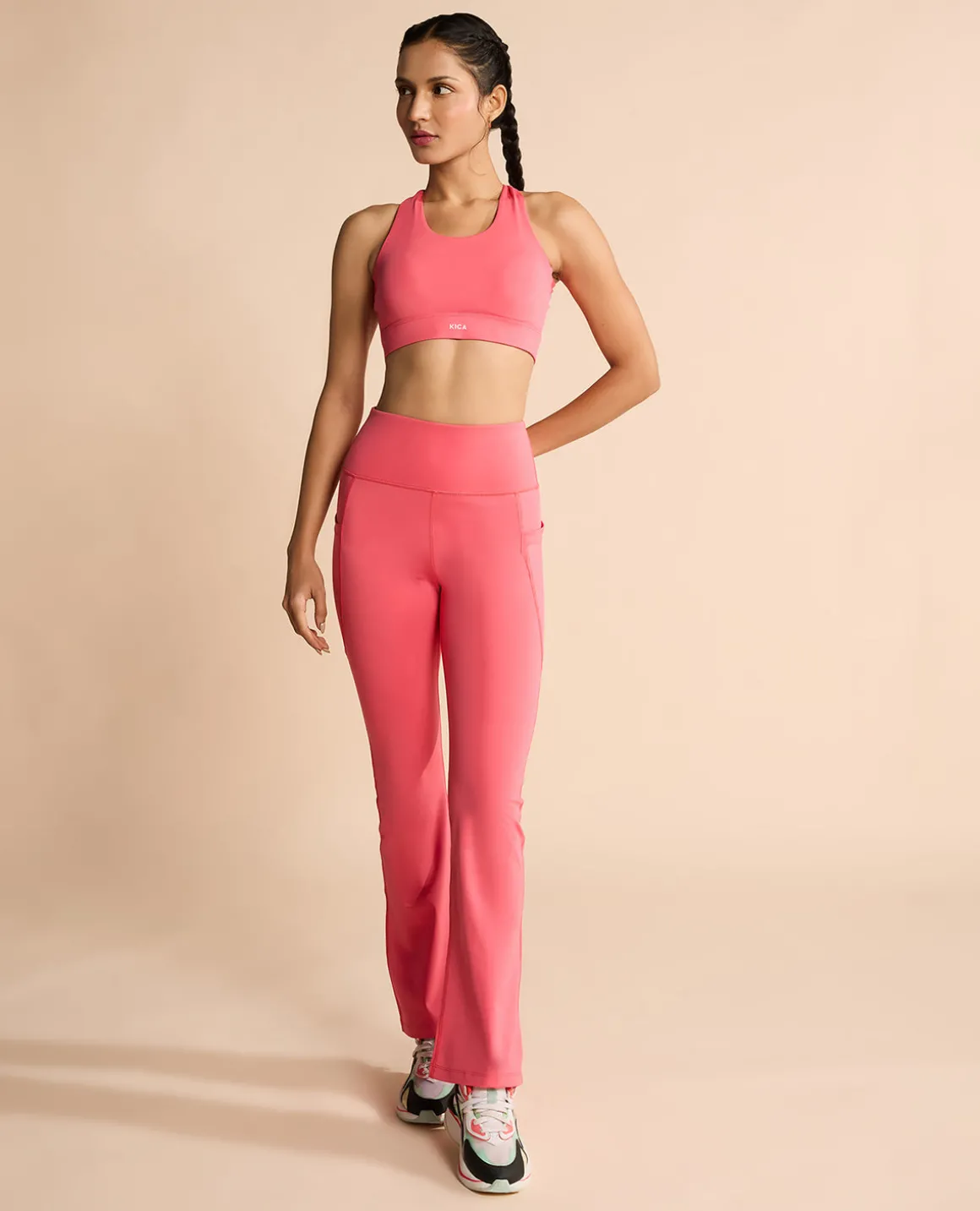 Women Stretchable Flared Pants
