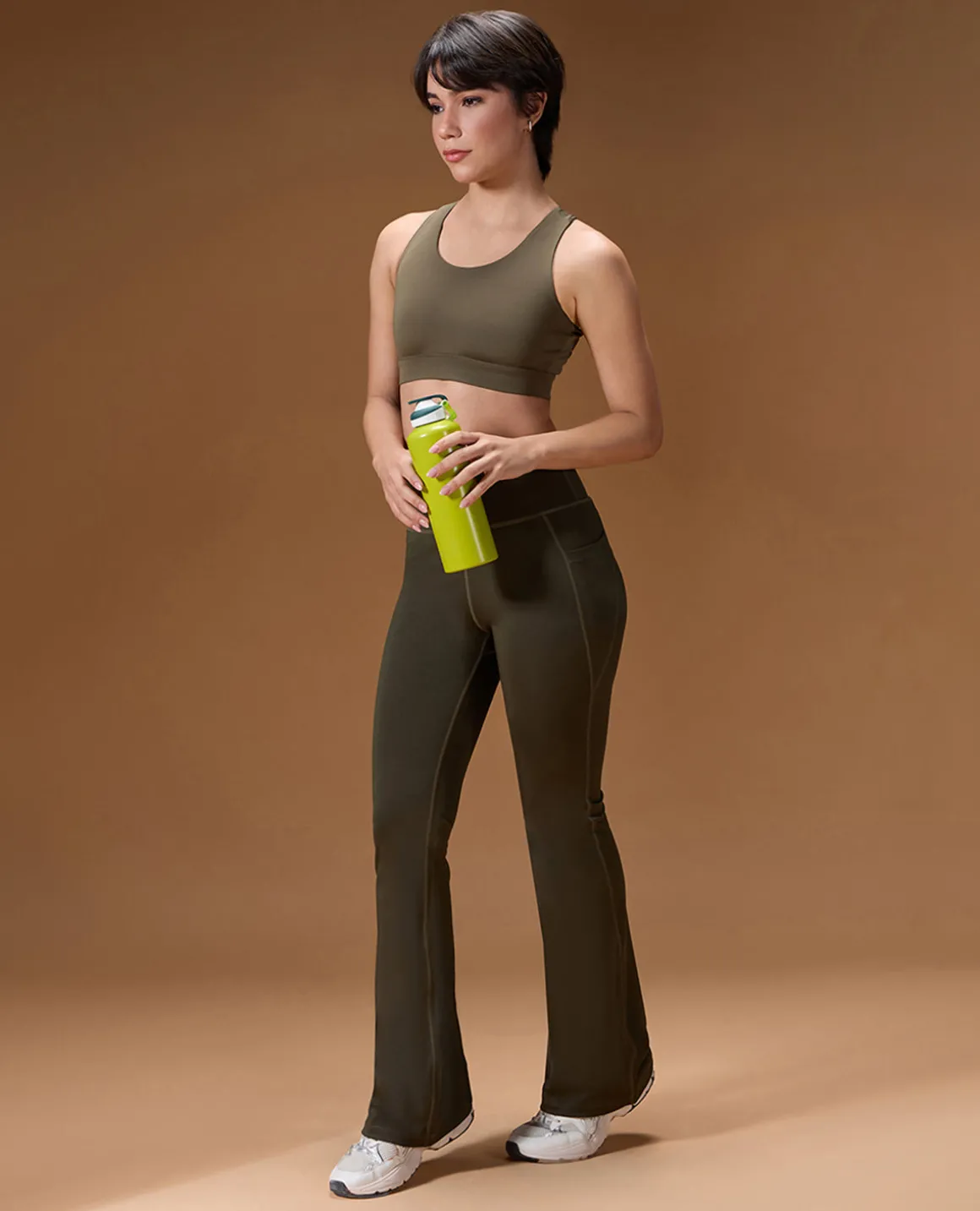 Women Stretchable Flared Pants