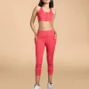 Zip Sports Bra and Mesh 7/8th Sports Leggings